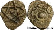 FRANCE Denier au pentalpha MEROVINGIAN COINS - TOURAINE - Unspecified MINT Touraine c. 740-750 (11mm, 0,47g, 12h) -