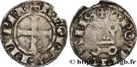 FRANCE Tournois provençal, 2e type PROVENCE - COUNTY OF PROVENCE - CHARLES I OF ANJOU n.d. (18mm, 0,88g, 11h) -