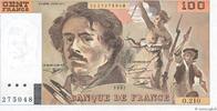 FRANCE 100 Francs DELACROIX imprimé en continu FRANCE 100 Francs DELACROIX imprimé en continu 1993 UNC -