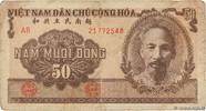 VIETNAM 50 Dong VIETNAM 50 Dong 1951 VF -