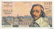 FRANCE 1000 Francs RICHELIEU FRANCE 1000 Francs RICHELIEU 1957 VF+ -