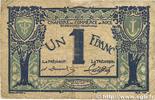 FRANCE regionalism and miscellaneous 1 Franc FRANCE regionalism and miscellaneous 1 Franc 1917 G -
