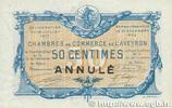FRANCE regionalism and miscellaneous 50 Centimes Annulé FRANCE regionalism and miscellaneous 50 Centimes Annulé 1917 UNC -
