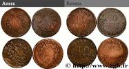 FRANCE Lot de quatre 10 cent. Anvers à l’N PREMIER EMPIRE / FIRST FRENCH EMPIRE Anvers 1814 (34mm, g, 6h) -