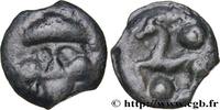 FRANCE Potin à la tête de face GALLIA - BELGICA - PARIS AREA c.70-50 AC. (18,5mm, 3,77g, 3h) -