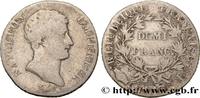 FRANCE Demi-franc Napoléon Empereur, Calendrier révolutio PREMIER EMPIRE / FIRST FRENCH EMPIRE Limoges 1805 (18mm, 2,50g, 6h) -