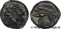 FRANCE Potin à la tête d’indien, classe Ia GALLIA BELGICA - REMI (Area of Reims) Reims (51) c. 180-150 AC. (19mm, 4,15g, 3h) -