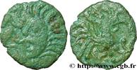 FRANCE Bronze au coq à tête humaine GALLIA BELGICA - BELLOVACI (Area of Beauvais) Beauvais (60) c. 50-30 AC (16mm, 1,91g, 6h) -