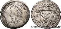 FRANCE Demi-teston, 2e type HENRY III. COINAGE IN THE NAME OF CHARLES IX La Rochelle 1564 (MDLXIIII) (25mm, 4,73g, 12h) -