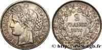 FRANCE 2 francs Cérès, avec légende 1870 III REPUBLIC Paris 1870 (27mm, ... 1,589.77 元 含税 ＋  150.61 元 运费
