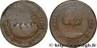 HONDURAS 4 Reales monnayage provisioire HONDURAS 1856 (29,78mm, 8,50g, 12h) -