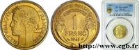 FRANCE 1 franc Morlon III REPUBLIC Paris 1941 (23mm, 4g, 6h) -