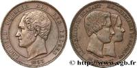 BELGIUM 10 Centimes Mariage du Duc et de la Duchesse de Br BELGIUM Bruxelles 1853 (32,5mm, 19,95g, 6h) -