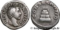 THE ANTONINES (96 AD to 192 AD) Denier DIVUS ANTONINUS PIUS Rome 161 (18,5mm, 2,67g, 6h) -