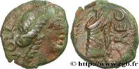 FRANCE Bronze au Démos, VOLCAE AREC GALLIA - VOLCÆ ARECOMICI (Area of Nîmes) 70-30 ou 49-42 AC. (14mm, 1,83g, 6h) -