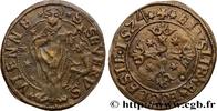 FRANCE Méreau du chapitre Saint-Sévère de Vienne DAUPHINÉ - JETONS DIVERS 1524 (26mm, 2,46g, 4h) -