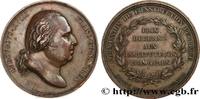 FRANCE Médaille, Commission de l’instruction publique ENSEIGNEMENT 1818 (49,5mm, 67,63g, 12h) -