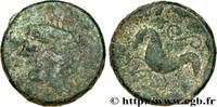 FRANCE Bronze au cheval, imité des statères arvernes GALLIA - VOLCÆ ARECOMICI (Area of Nîmes) (18,5mm, 4,82g, 9h) -