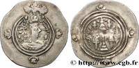 Post-hellenistic 2 (227 AD to 650 AD) Drachme SASANIAN - SASANIAN KINGDOM - KHOSROW II Atelier incertain c. 590-628 (32mm, 3,59g, 3h) -