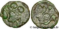 FRANCE Bronze au lion GALLIA BELGICA - BELLOVACI (Area of Beauvais) Beauvais (60) c. 50-25 AC. (17,5mm, 3,05g, 3h) -