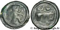 FRANCE Potin au guerrier courant GALLIA BELGICA - REMI (Area of Reims) Reims (51) c. 90-50 AC. (21mm, 4,78g, 9h) -