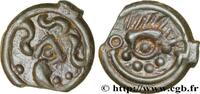 FRANCE Potin au sanglier, au torque et aux globules GALLIA BELGICA - SUESSIONES (Area of Soissons) c. 60-30 AC. (19mm, 3,28g, 9h) -