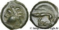 FRANCE Potin à la tête d’indien, classe Ia GALLIA BELGICA - REMI (Area of Reims) Reims (51) c. 180-150 AC. (18,5mm, 3,13g, 3h) -