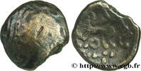 FRANCE Quart de statère au cheval et à l’annelet, char à SEQUANI - HELVETII, Unspecified (Currently Switzerland) IIe-Ier siècles avant J.-C. (11,5mm, 1,12g, 6h) -