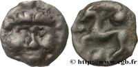 FRANCE Potin à la tête de face GALLIA - BELGICA - PARIS AREA c.70-50 AC. (17mm, 2,42g, 3h) -
