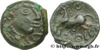 FRANCE Bronze au cheval et aux annelets GALLIA BELGICA - REMI (Area of Reims) c. 60-50 AC. (13,5mm, 1,91g, 3h) -