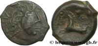 FRANCE Bronze au cheval et aux annelets GALLIA BELGICA - REMI (Area of Reims) c. 60-50 AC. (13,5mm, 2,06g, 6h) -