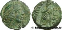 FRANCE Bronze au Démos, VOLCAE AREC GALLIA - VOLCÆ ARECOMICI (Area of Nîmes) 70-30 ou 49-42 AC. (15mm, 1,74g, 6h) -