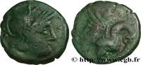 FRANCE Bronze au coq, “type de Bracquemont” GALLIA BELGICA - BELLOVACI (Area of Beauvais) Beauvais (60) c. 50-25 AC. (16,5mm, 2,69g, 6h) -