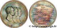 FRANCE Médaille, Alliance des monarques dans la guerre co RUSSIE - ALEXANDRE I 1813 (46,5mm, 26,22g, 12h) -