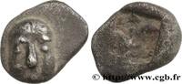 FRANCE Hémiobole “au masque”, du type du trésor d'Auriol MASSALIA - MARSEILLE Marseille (13) c. 480-470 AC. (6mm, 0,53g, h) -