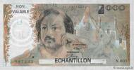 FRANCE 1000 Francs BALZAC Échantillon FRANCE 1000 Francs BALZAC Échantillon 1980 UNC -