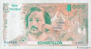 FRANCE 1000 Francs BALZAC Échantillon FRANCE 1000 Francs BALZAC Échantillon 1980 UNC- -