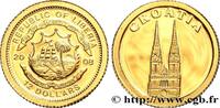 LIBERIA 12 Dollars Proof Croatie LIBERIA 2008 (11mm, 0,52g, 12h) -