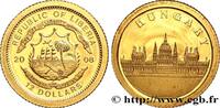 LIBERIA 12 Dollars Proof Hongrie LIBERIA 2008 (11mm, 0,52g, 12h) -