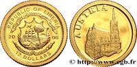 LIBERIA 12 Dollars Proof Autriche LIBERIA 2008 (11mm, 0,52g, 12h) -