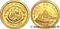 LIBERIA 12 Dollars Proof Grande-Bretagne LIBERIA 2008 (11mm, 0,52g, 12h) -