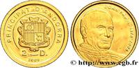 ANDORRA (PRINCIPALITY) 2 Diners Proof Jean-Paul II ANDORRA (PRINCIPALITY) 2009 (11mm, 0,73g, 6h) -