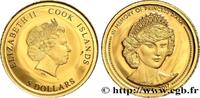 COOK ISLANDS 5 Dollar Proof Princesse Diana COOK ISLANDS 2017 (10mm, 0,5g, 12h) -