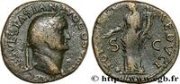 THE FLAVIANS (69 AD to 96 AD) Dupondius VESPASIAN Lyon 77-78 (26mm, 12,53g, 6h) -