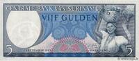 SURINAM 5 Gulden SURINAM 5 Gulden 1963 UNC -