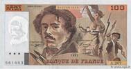 FRANCE 100 Francs DELACROIX imprimé en continu FRANCE 100 Francs DELACROIX imprimé en continu 1993 UNC -