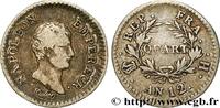 FRANCE Quart (de franc) Napoléon Empereur, Calendrier rév PREMIER EMPIRE / FIRST FRENCH EMPIRE La Rochelle 1804 (15mm, 1,22g, 6h) -