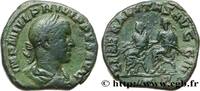 THE MILITARY CRISIS(235 AD to 284 AD) Sesterce PHILIPPUS II Rome 249 (26,5mm, 16,50g, 12h) -