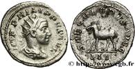 THE MILITARY CRISIS(235 AD to 284 AD) Antoninien PHILIPPUS II Rome 248 (22,5mm, 4,41g, 6h) -