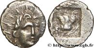 Hellenistic 2 (188 BC to 30 BC) Hemidrachme plinthophore CARIA - CARIAN ISLANDS - RHODES Rhodes, Carie c. 125-88 AC. (12,5mm, 1,24g, 12h) -